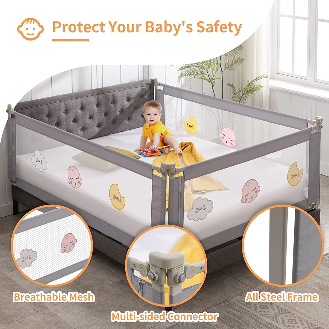 How old can a baby be when using a bed playpen?