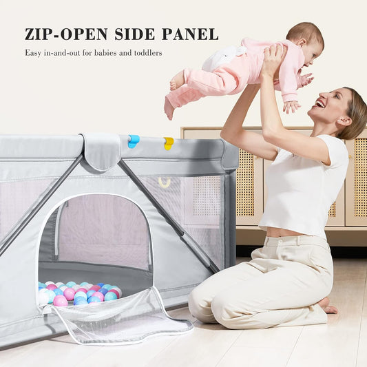What types of baby playpens are there?