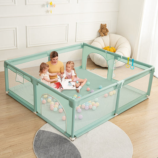 Baby playpen for toddlers with extra stable safety activity center for children