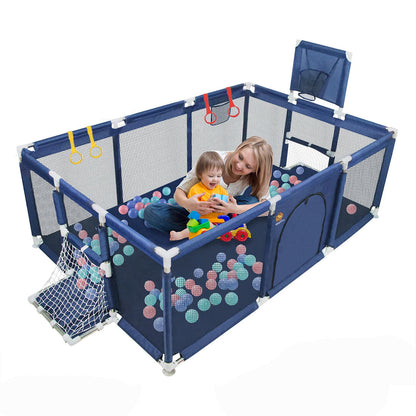 Portable foldable large baby playpen in unlimited sizes and colors